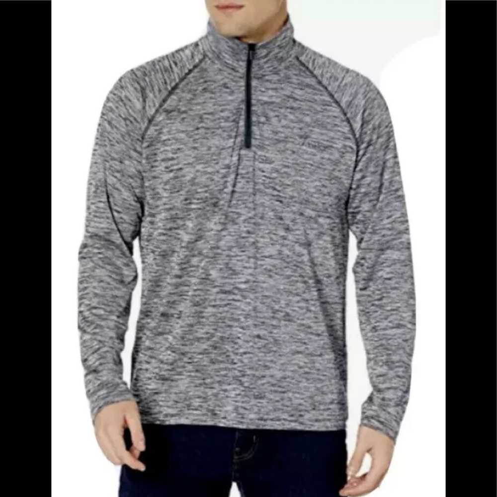 Calvin Klein Move 365 1/4 Zip Heather Pullover Small